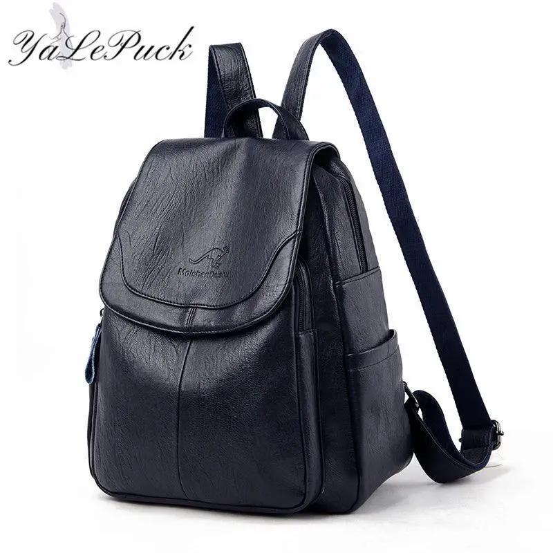 Luxury Brand Women Backpack High Quality Leather Bags