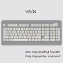Enhanced Gaming Pudding Keycaps Dual Color RGB Backlit Set