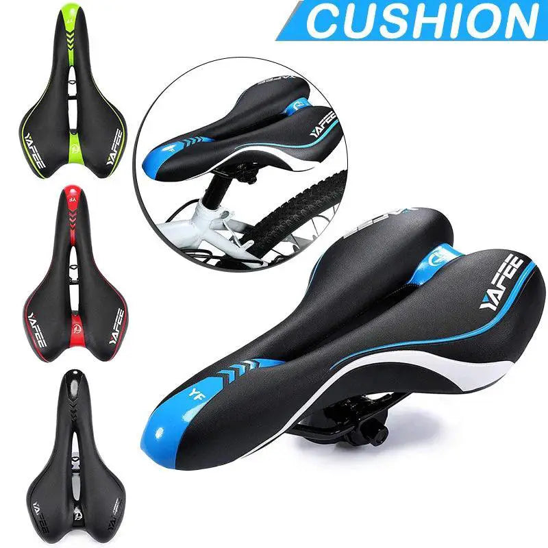 Ergonomic Bike Saddle With Memory Foam Gel For Comfort