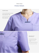 Annuo Elastic Dental Women's Clothing Surgical Gown for Comfort