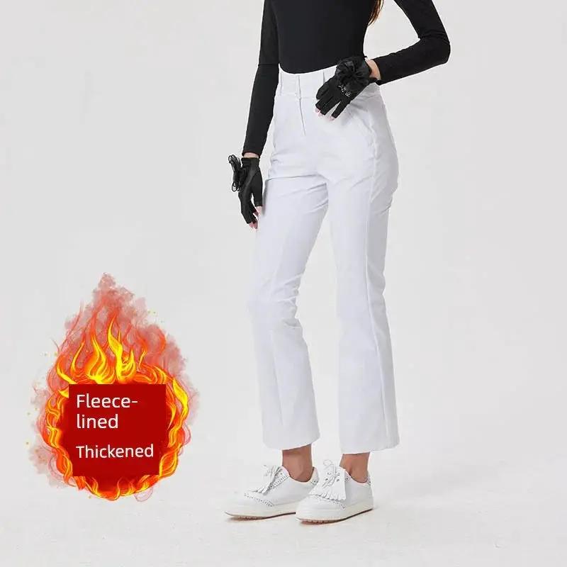 BG Cropped Pants Slim Looking Quick Dry Jersey Golf Women