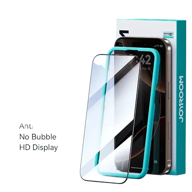 Joyroom 3/2/1PCS HD Glass For iPhone 18 17 16 15 Pro Max Screen Protector Full Screen Glass Protection For iPhone 18 17 16 15Pro