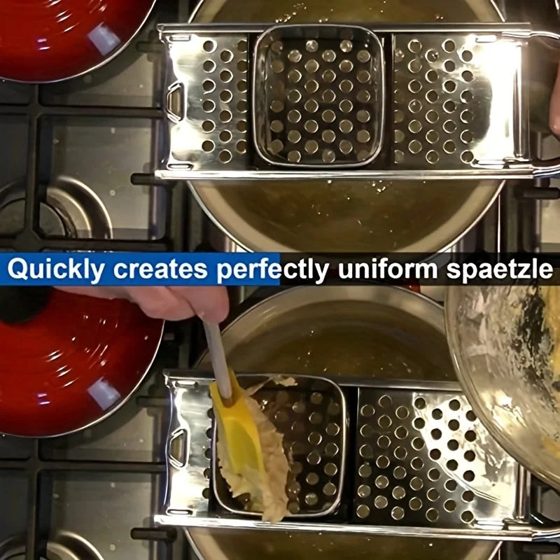 Stainless Steel Spaetzle Maker Premium Grade Traditional German — product view 6