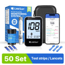 LinkSun G-427B Bluetooth Blood Glucose Meter Kit 50-100pcs Test Strip High Accuracy Large Display Diabetes Monitor Digital Meter