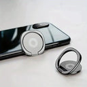 Ultra-thin Phone Stand Finger Ring Holder 360° Degree Rotation Folding Metal Phone Stand Mount Smartphone Holder for Phone