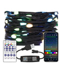 WS2812B RGB LED String Lights With USB Controller 5V Perfect For Weddings