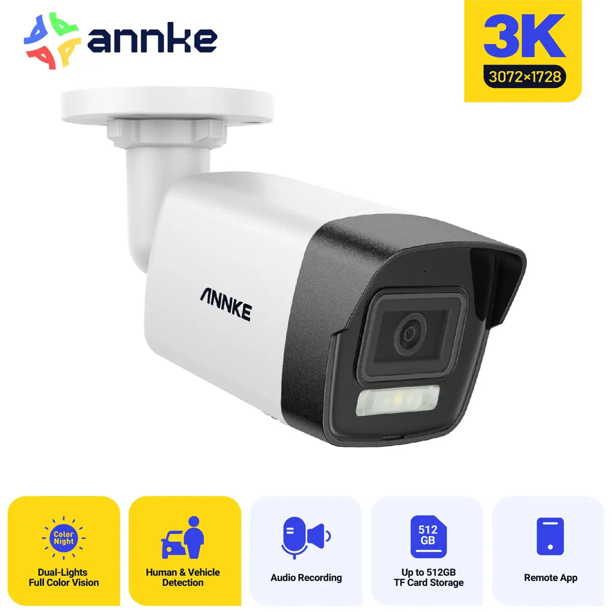 Annke Camera - Dual Light Night Surveillance — product view 10