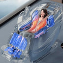 R10 Double Push Rod Factory Wholesale Full Body 4D Dual Core Massage Wireless Charging Massage Chair With Foot  Massage 2026