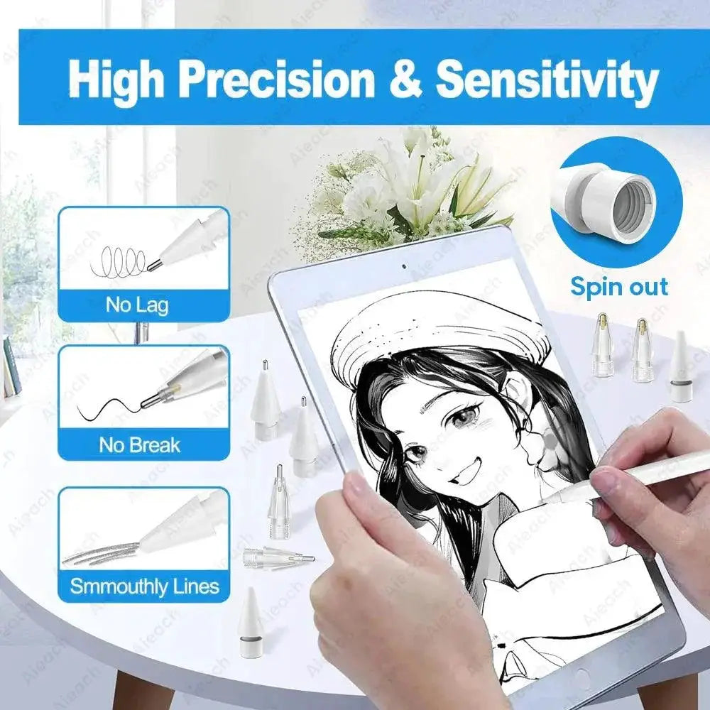 Apple Pencil Tips Precision Nibs For Accurate Writing