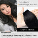 Fine Hair Transformation Seamless Skin Weft Tape Extensions