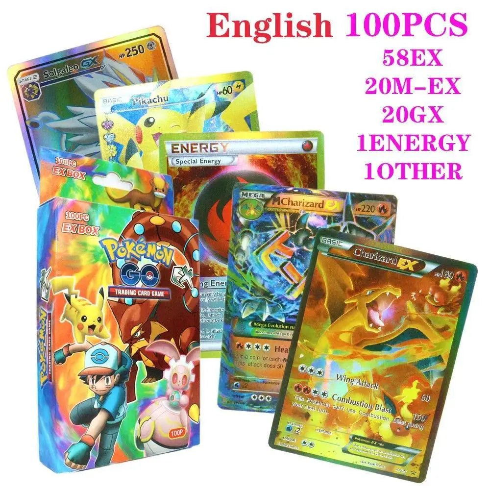 Pokemon Card Collection Box Vmax GX Charizard Pikachu Toys