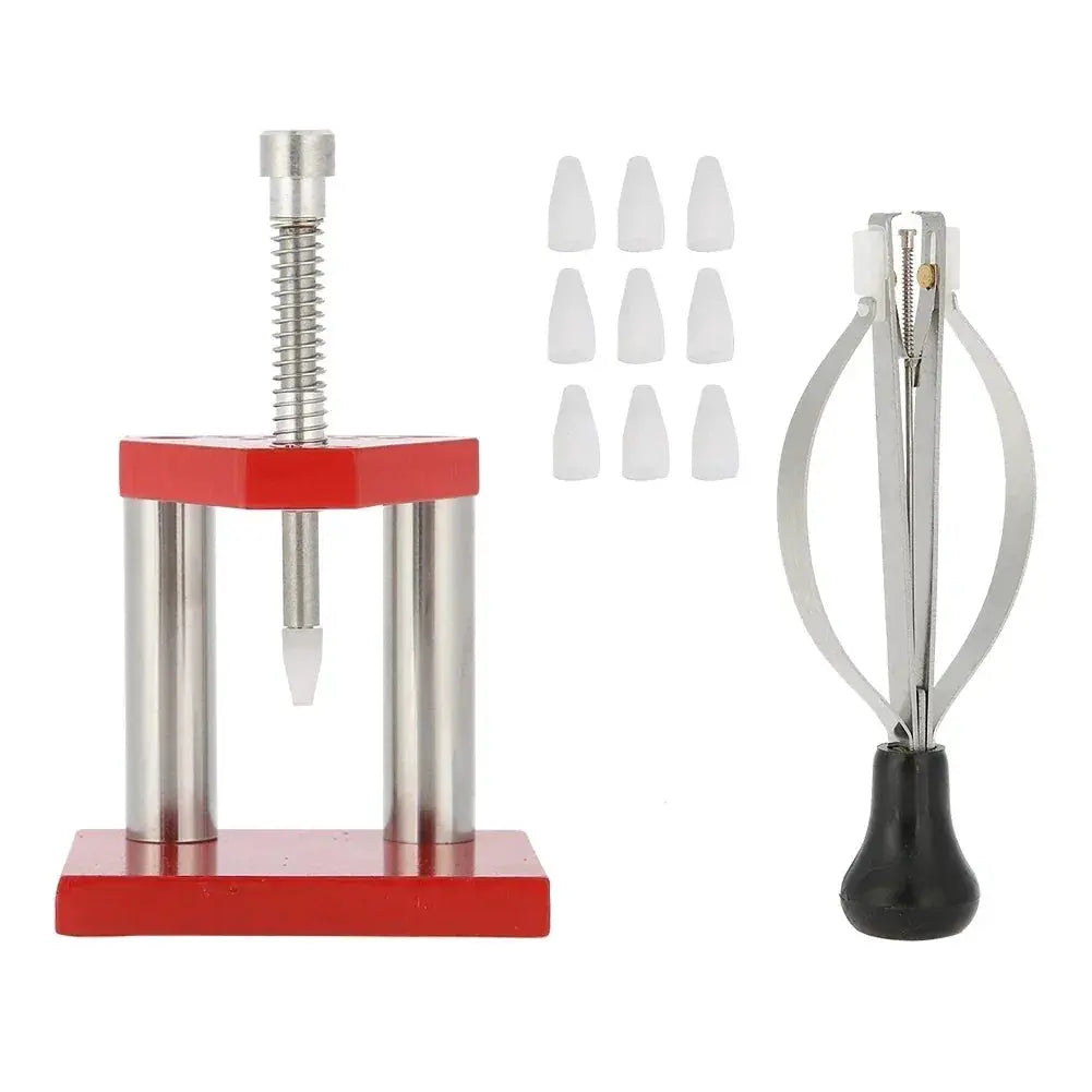 Watch Hand Plunger Puller Remover Set Alloy Steel Tool