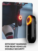 Bike Radar Tail Light for Night Rides
