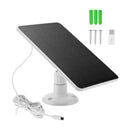 Solar Panel Security Camera Charger Efficient Outdoor Power Kit
