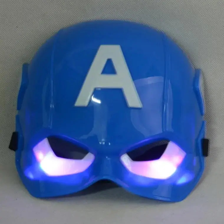 Disney Anime Spider Man LED Light Mask For Kids Gift