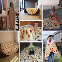 Cozy Tortilla Blanket for Movie Lovers