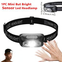 EarHook Headlamp - Motion Sensor Hands Free