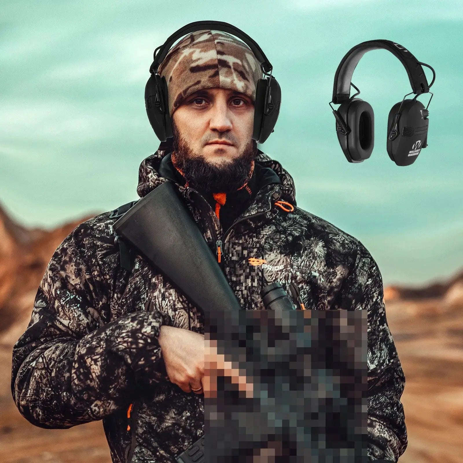 Walker Tactical Electronic Earmuff NRR 23 Decibel Protection