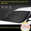 Magnetic Car Shield - Sun And Ice Protection