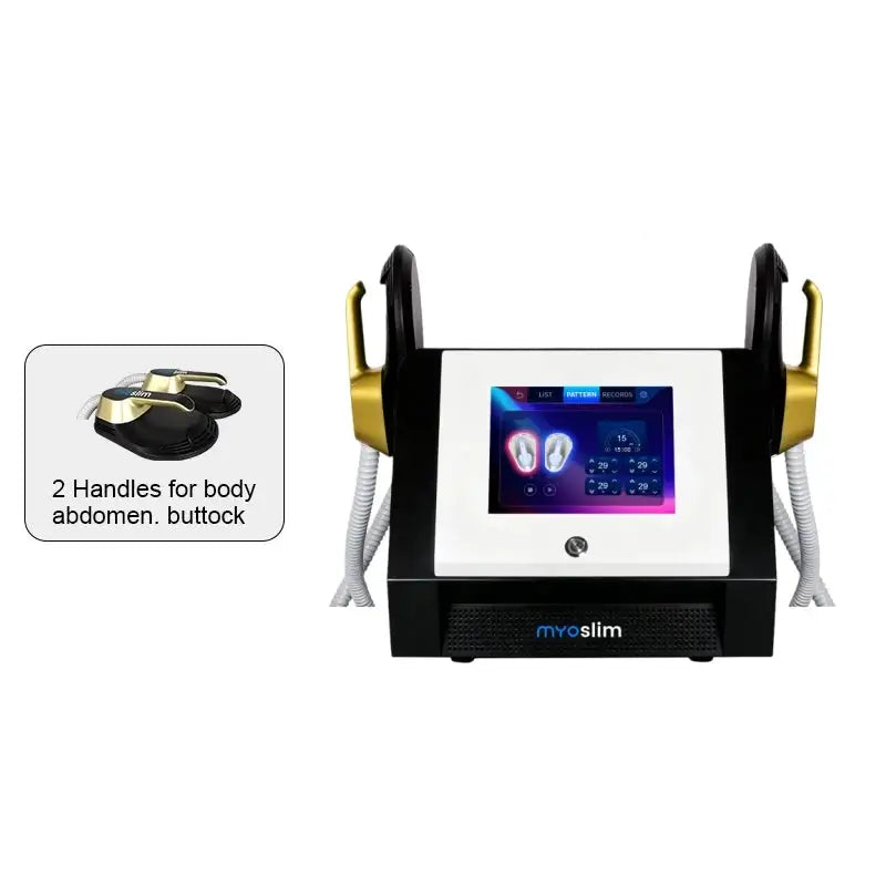 Myoslim Professional 6500W RF Slimming EMS Body Sculpt Machine Muscle Building Fat Burning Equipped With Pelvic Cushion