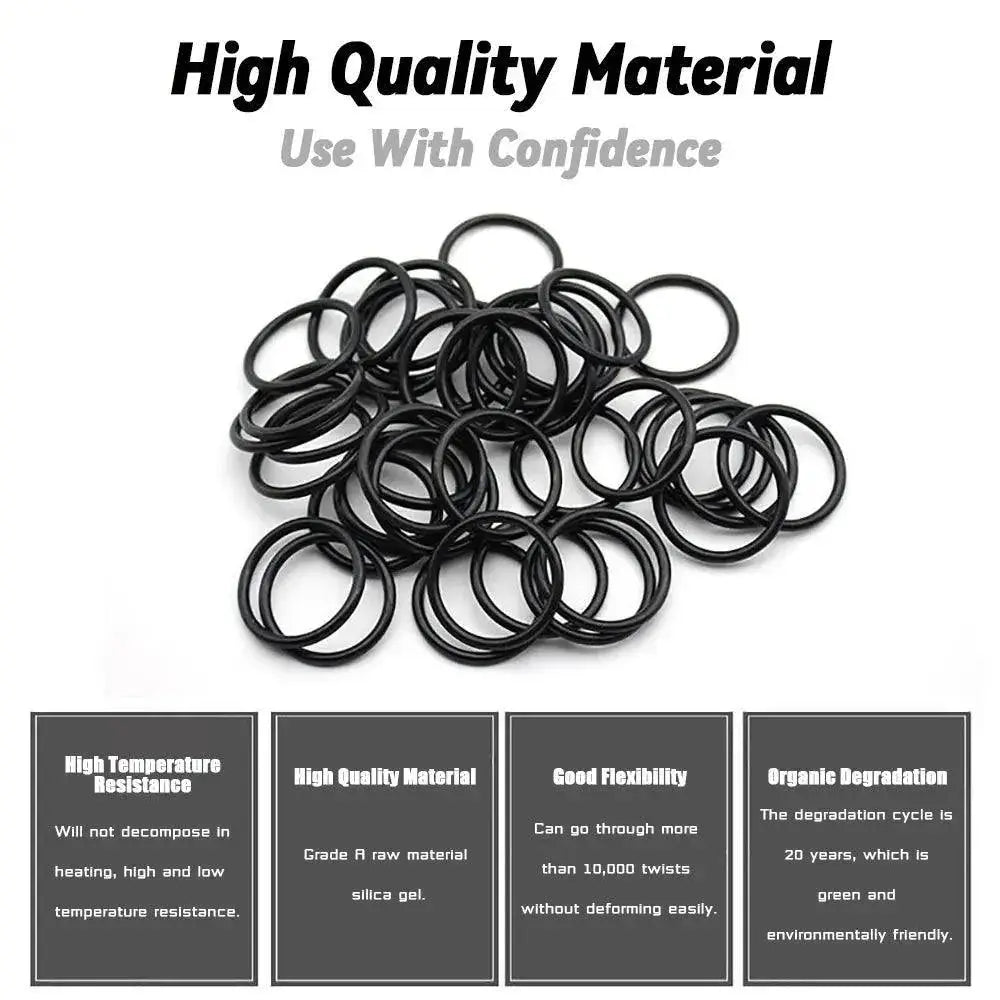 225 Nitrile O Ring Kit For Automotive Industrial Sealing