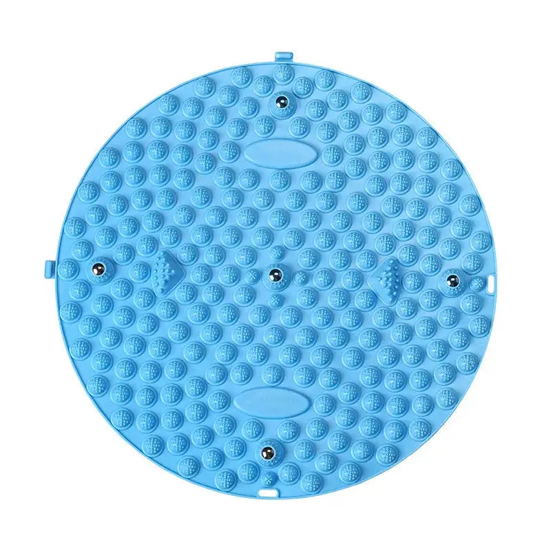 Foot Massage Pad with Acupressure Plate, Home Super Painful Foot, Round Foot Pad, Toe Pressure Plate, Extra-large Size