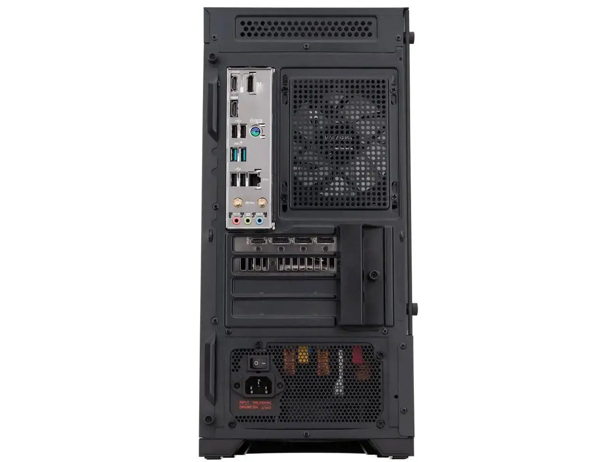 ABS Cyclone Aqua Prebuilt Gaming PC Powered by Asus - Windows 11 - Intel Core i7-14700F - GeForce RTX 5070 12GB - DLSS 4 - 32GB DDR4 - 1TB NVMe SSD