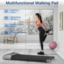 Home 2in1 Treadmill 2.5HP 300lb Capacity Bluetooth LCD Display