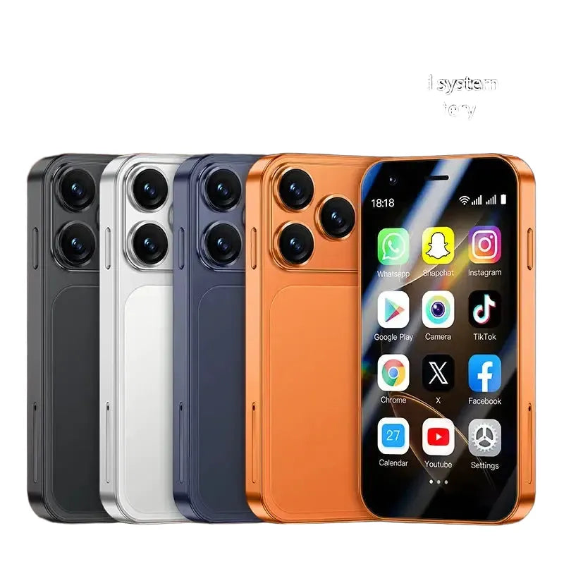 Soyes Mini Phone - Compact Android Dual Sim - Orange product image