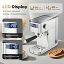 Tacleekii Espresso Machine Coffee Maker with Steam Wand