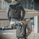Waterproof Roll Top 20L 35L Laptop Bag
