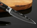 Sharp Santoku Knife Set for Home Cooks