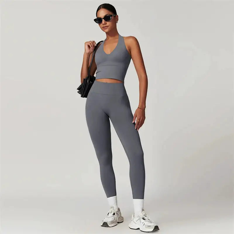 Yoga Set Women - Breathable Quick Dry Leggings — product view 13