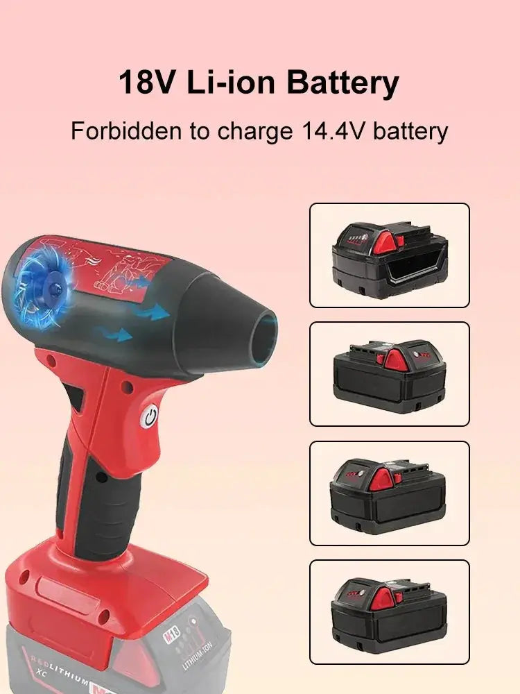 Portable High Speed Jet Blower Fan 130000RPM Turbo