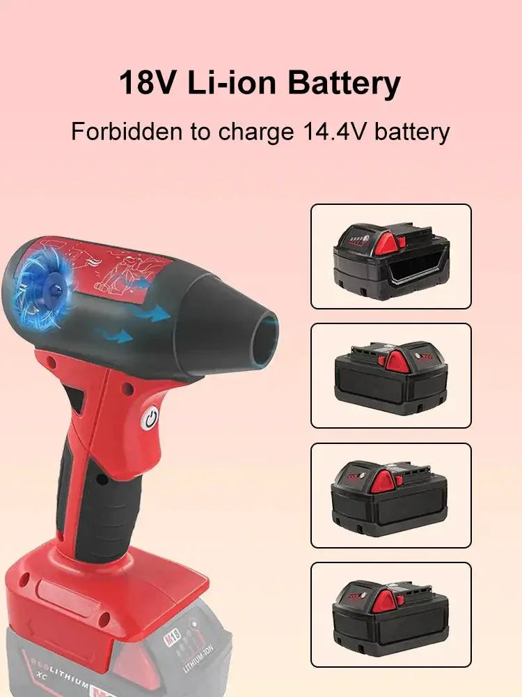 Portable High Speed Jet Blower Fan 130000RPM Turbo Fan