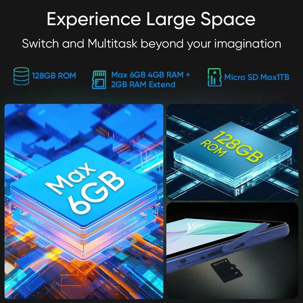 10.1-Inch Octa-Core Android Tablet with 6GB RAM Storage - OurLum.com