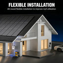 RVPOZWER 100W Solar Panel 12V Rigid