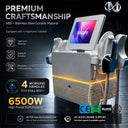 Emsnova 6500W 4PC EMS Shaper - Muscle Sculpting