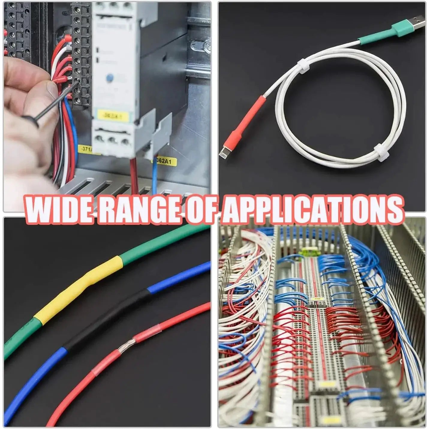 Heat Shrink Tubing Waterproof Cable Kit 164 328 530 Pcs Pack