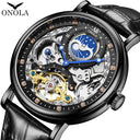 Onola Men Dual Time Auto Watch