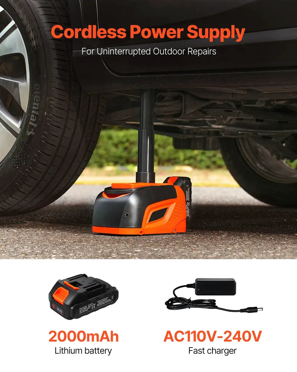 Ergonomic Electric Car Jack — product image 4