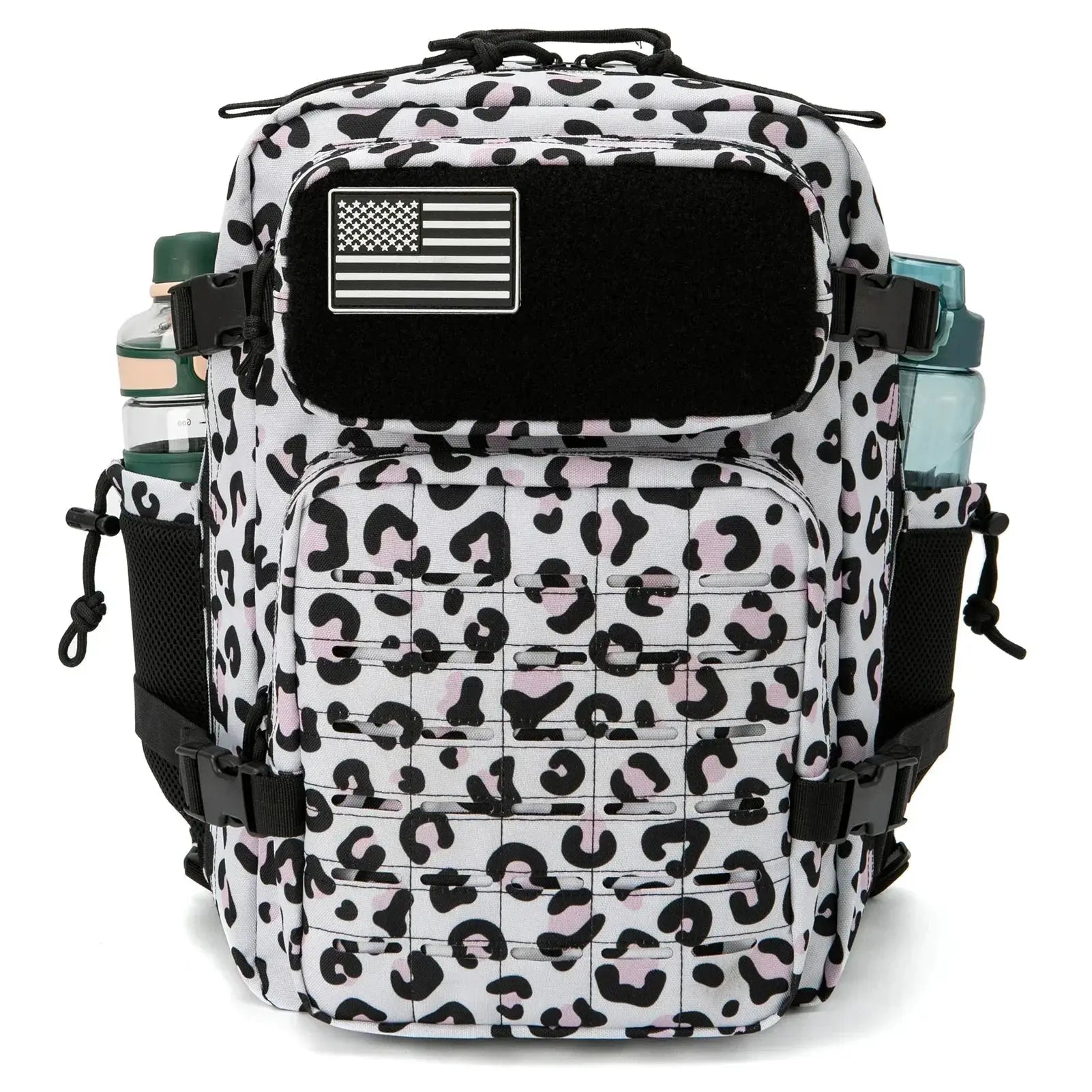 25 To 45L Tactical Molle Backpack Women Men Cup Holders