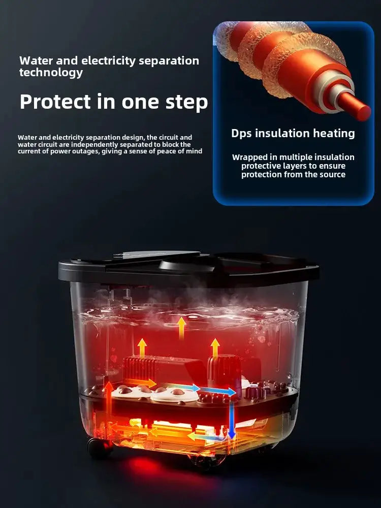 Fully Automatic Constant Temp Massage Foot Soaking Bucket