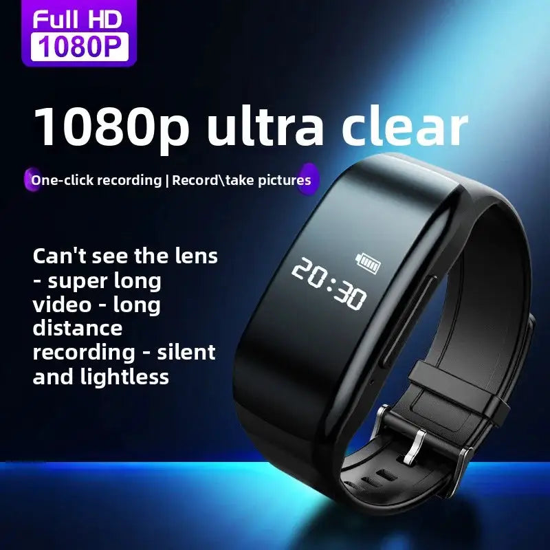 1080P Mini Wristband Camera Watch - HD Compact Portable Camera for Evidence Recording 8G-256GB