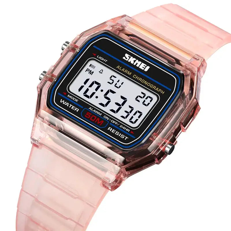 Skmei Clear Case Digital Sports Watch — product view 10