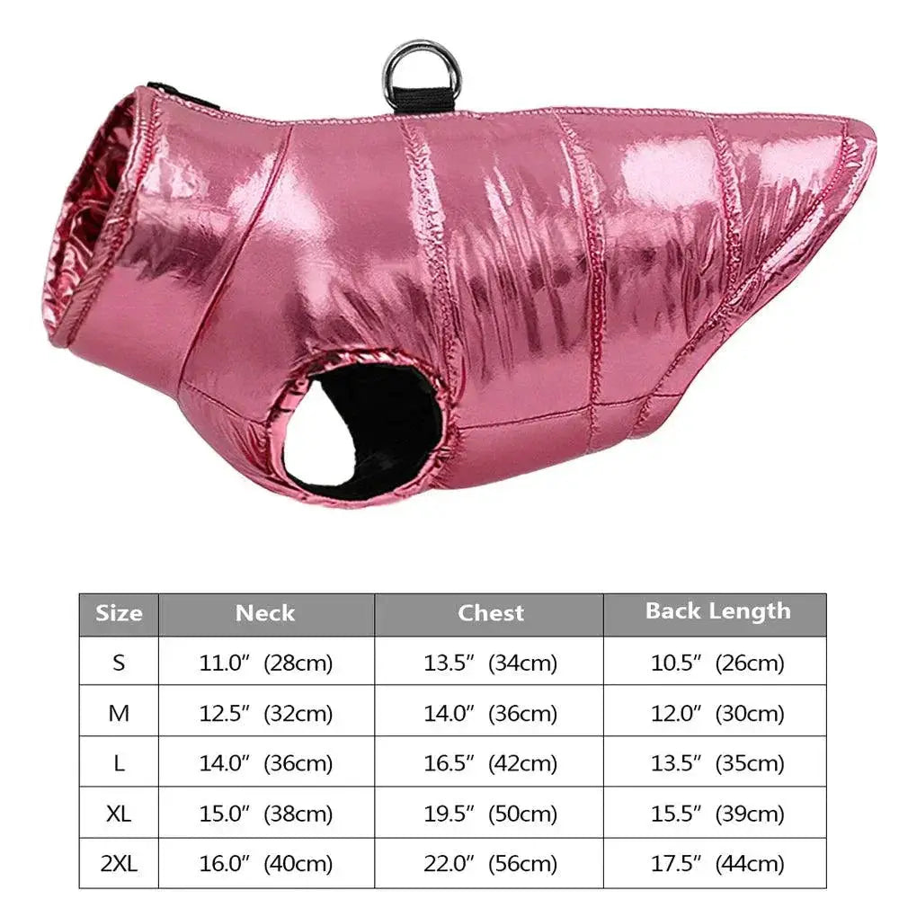 Weatherproof Dog Vest for Winter Walks — Green