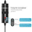 Clear Audio Lavalier Microphone for DSLR