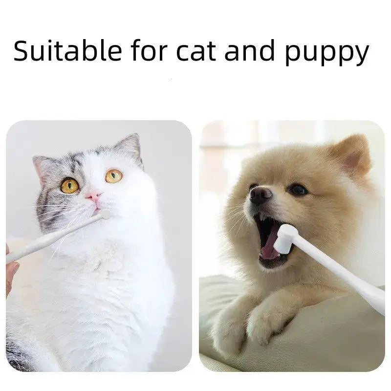 Pet Toothbrush for Fresh Breath and Small Pet Oral Care