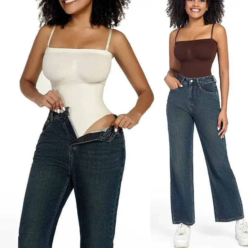 Strapless Off Shoulder Shapewear Bodysuit For Women Comfort