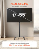 Universal TV Cart Single Bracket